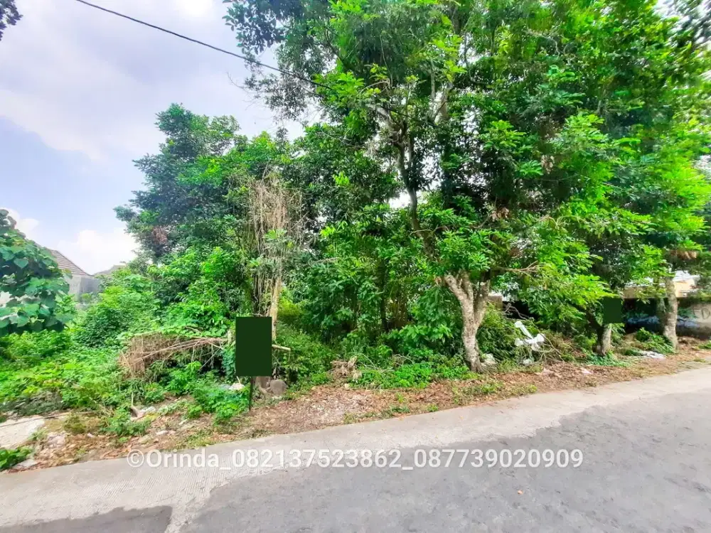Tanah 770m2 Jl Rajawali Concat Dekat UGM Jogja, Ringroad