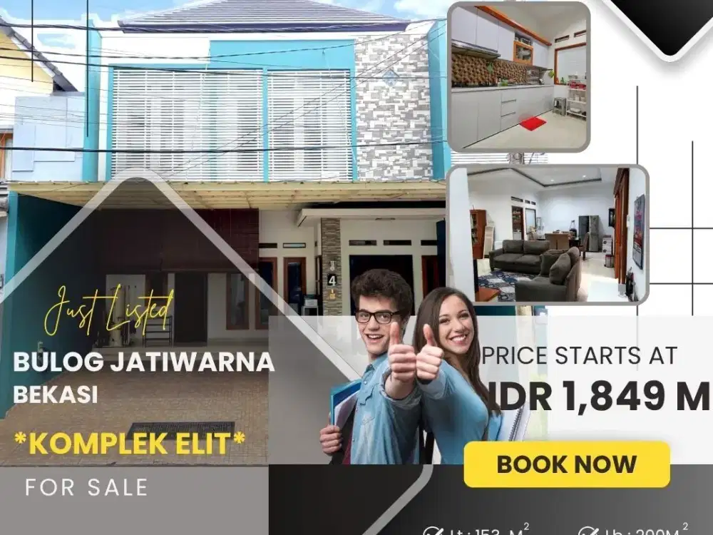 BULOG JATIWARNA KOMP ELIT RUMAH 2018 LEBAR 9 LOKASI STRATEGIS S692