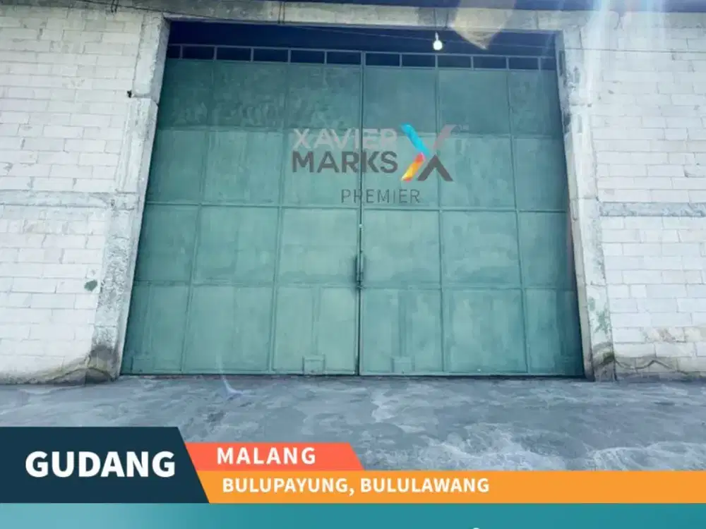 Dijual/Disewakan Gudang Super Strategis Bulupayung Bululawang,Malang