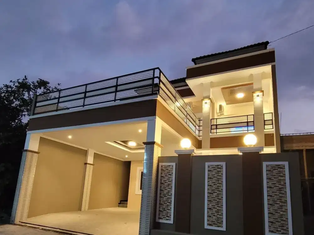 Dijual Rumah Villa Full Furnished 2 Lantai dekat Candi Prambanan