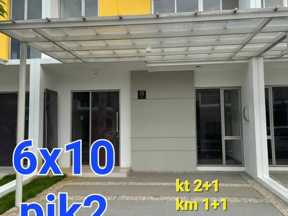 Termurah Rumah 6x10 Cluster Hawai PIK 2  Awal Mei 2025  42jt