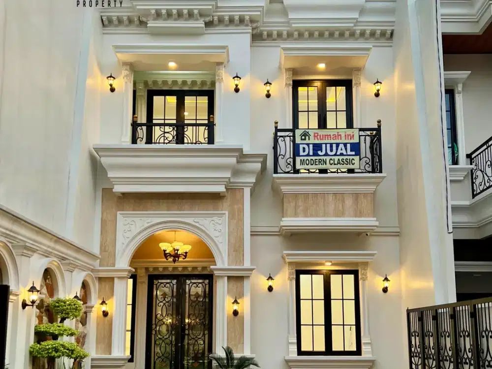 Rumah Mewah Design American Classic Di Jagakarsa, Jakarta Selatan