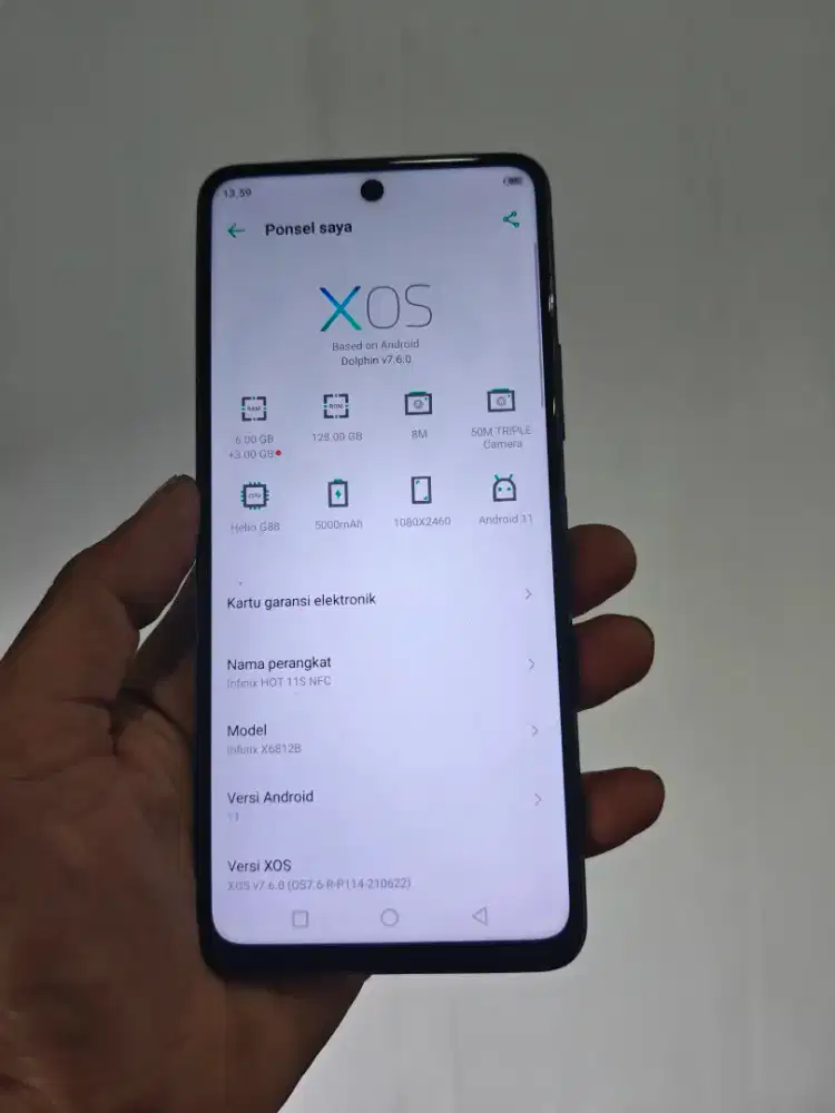 Infinix hot 11 nfc 6/128