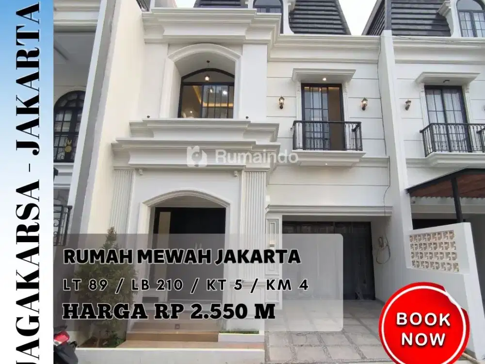 Rumah Cluster American Classic Rooftop di Jagakarsa Jakarta Selatan