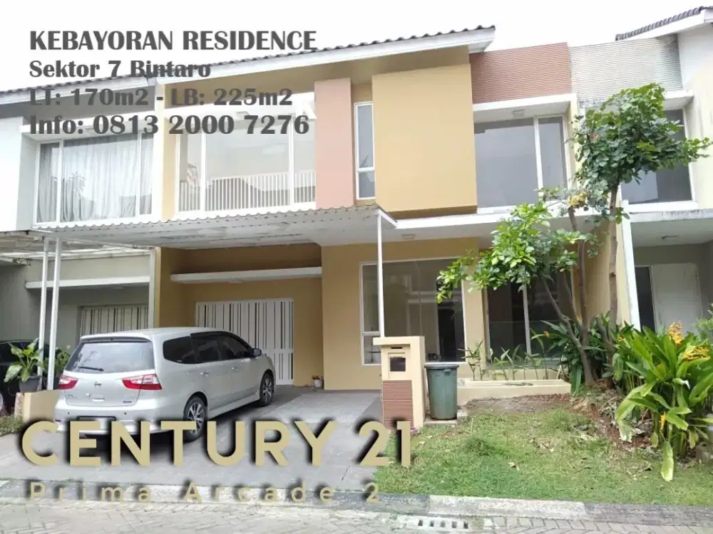 Rumah Bagus 2 Lantai di Cluster Premium Sektor 7 Bintaro -gb12299