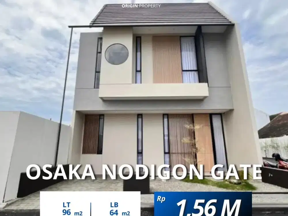 Dijual Rumah Osaka Nodigon Gate Jalan Pasar 1 Siap Huni Daerah Sunggal