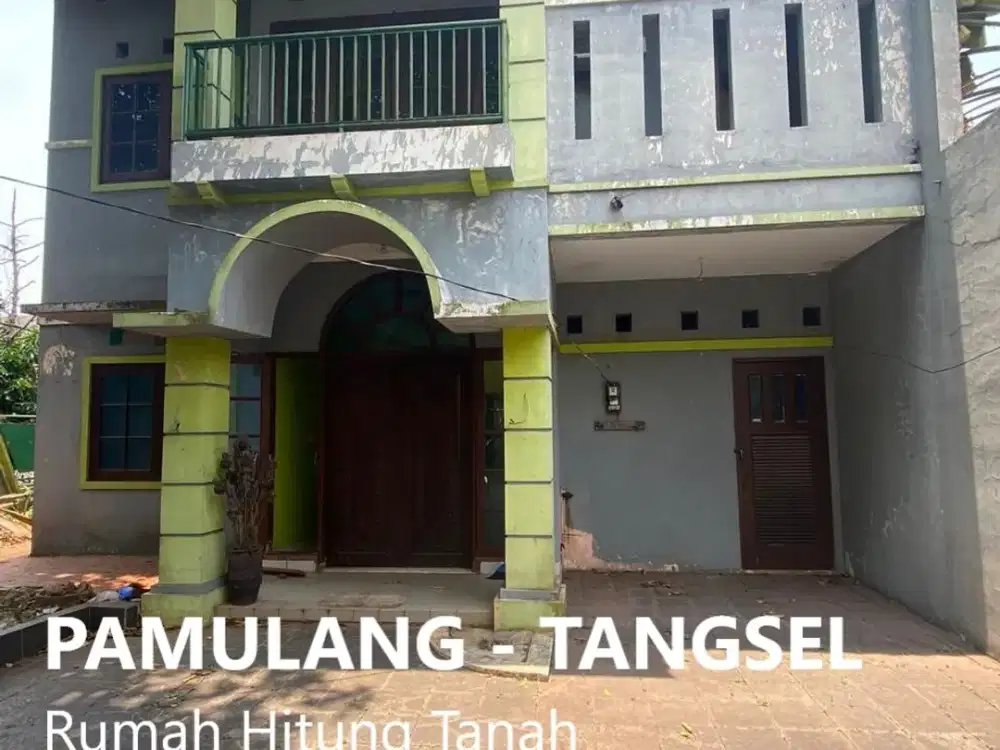 Jual Cepat Rumah 2 LT Hitung Tanah di Pamulang Pondok Aren -15220
