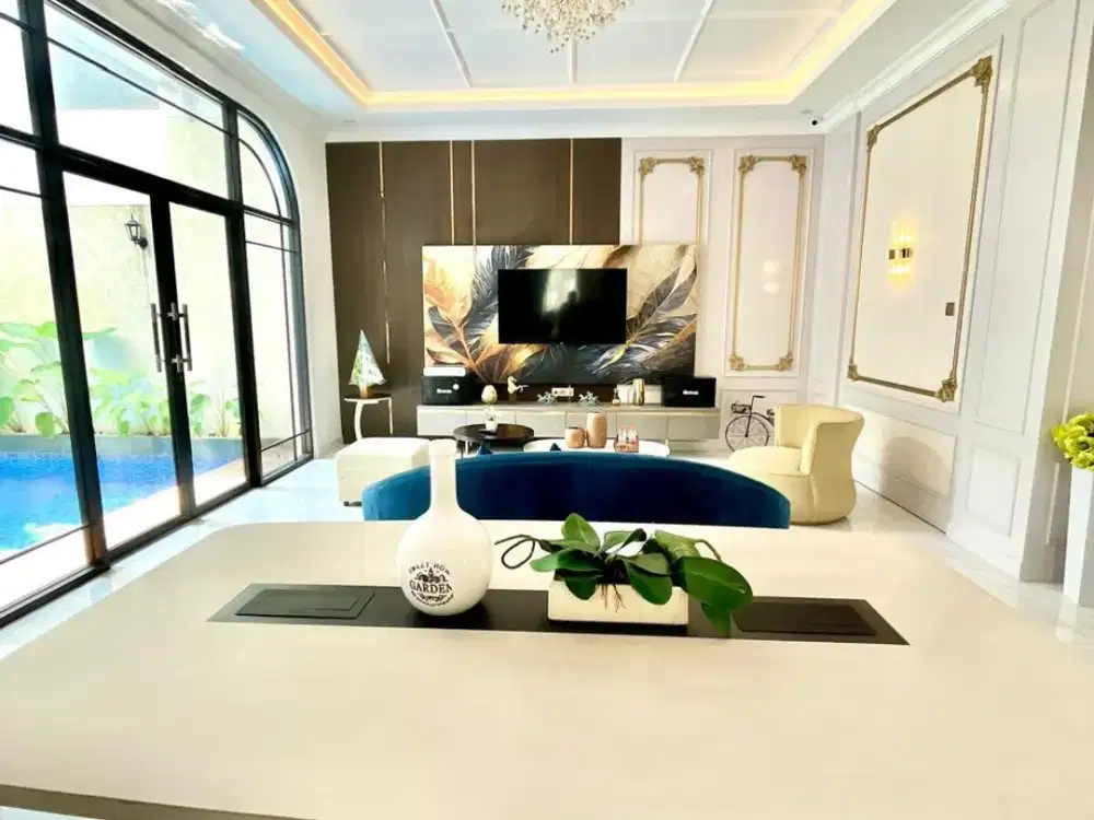 Jual Rumah Hook Kolam Renang Furnish