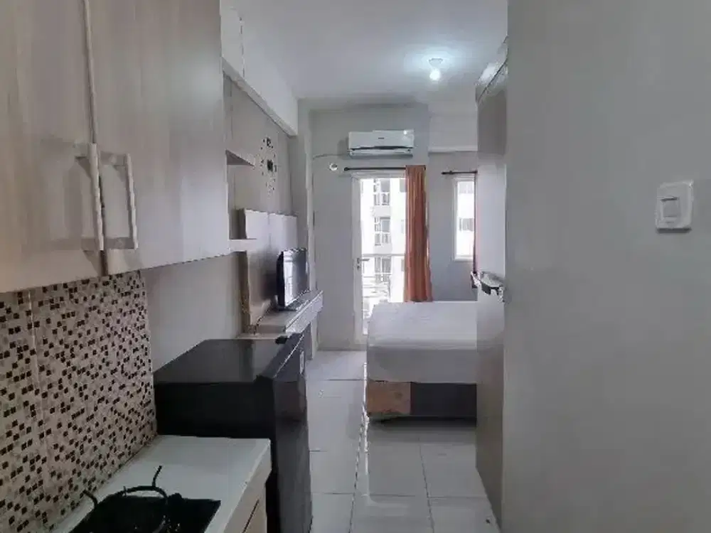 dijual apartemen puncak dharmahusada studio full furnished