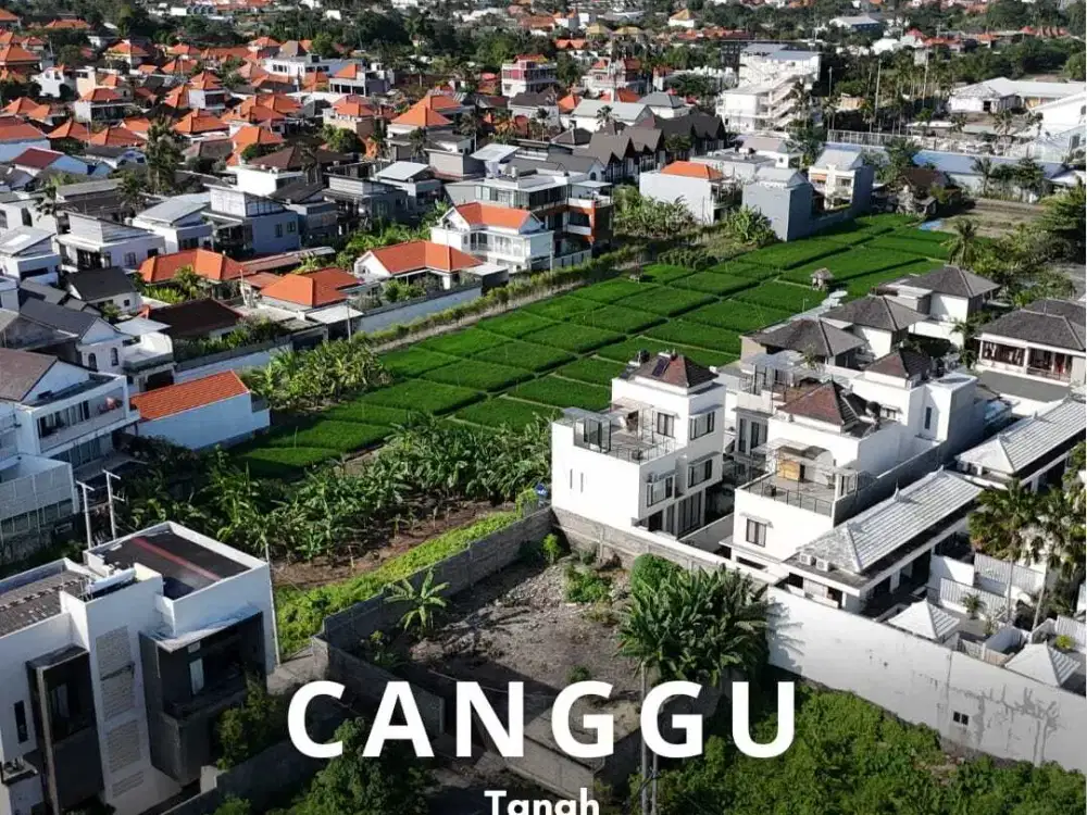 Tanah Dengan Lokasi Premium Di Canggu Berjalan Kaki Ke Pantai