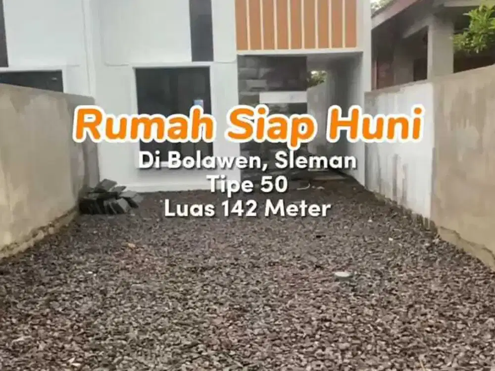 Rumah Minimalis Area Bolawen, Tlogoadi, Mlati 065620gs2501