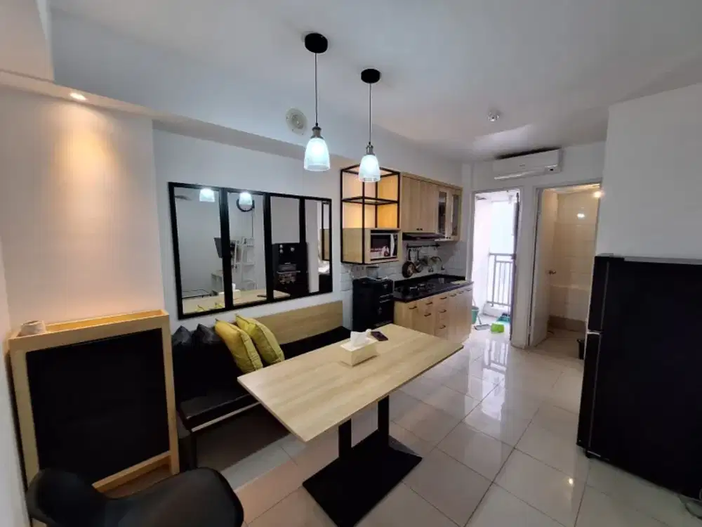 Bassura City 1BR besar Full furnished bagus 100%