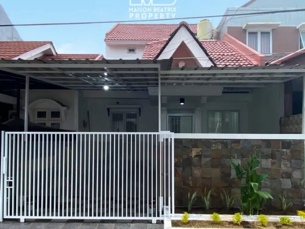 DIJUAL RUMAH  SIAP HUNI LOKASI AMAN NYAMAN DI NUSALOKA  BSD