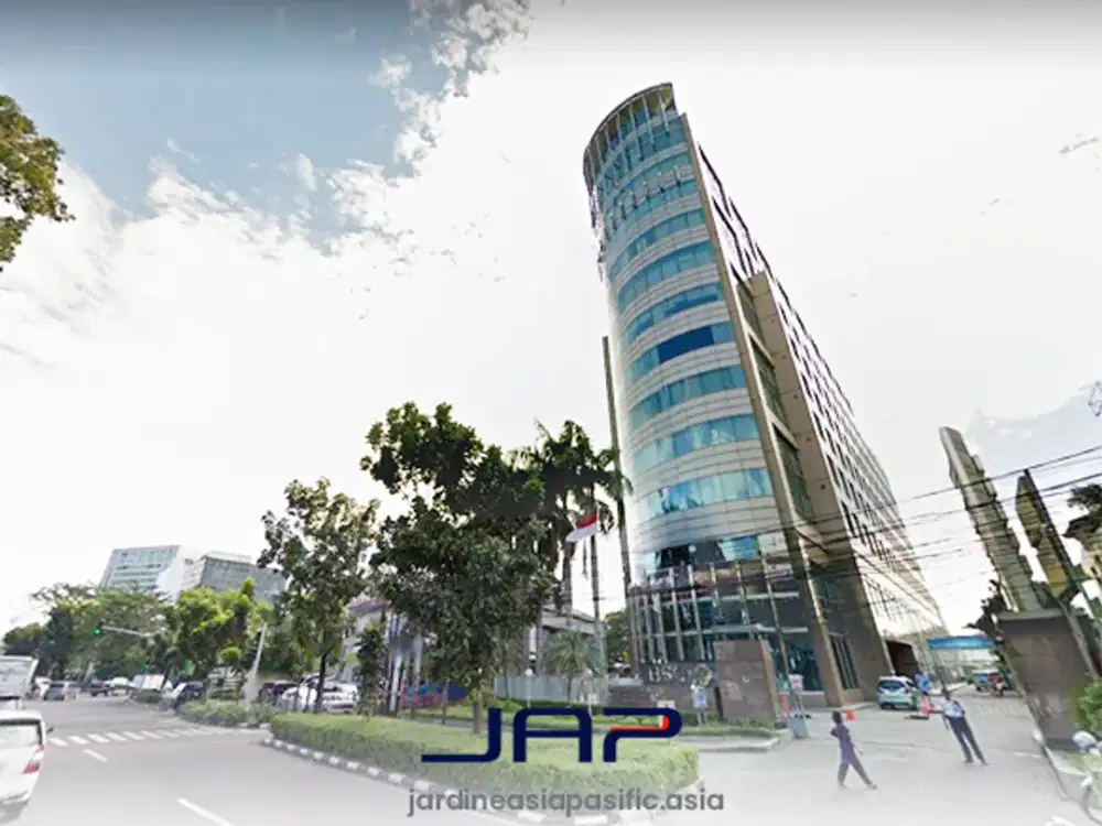 Sewa Kantor Wisma BSG Luas 148 M2 Bare Strategis di Tanah Abang