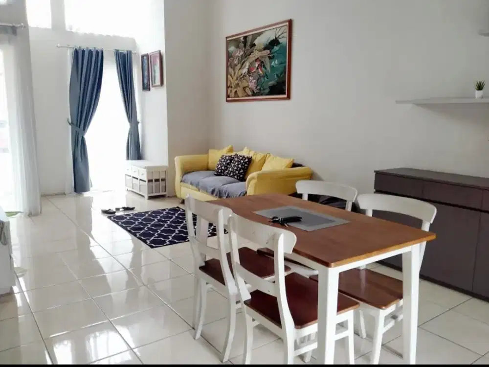 Rumah Furnished Nyaman Siap Pakai di Kota Baru Parahyangan