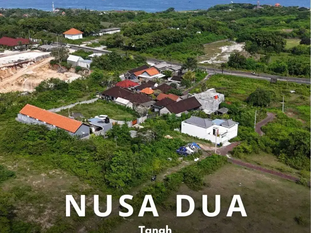 Tanah Ocean View Dekat Apurva Kepinski Nusa Dua Bali