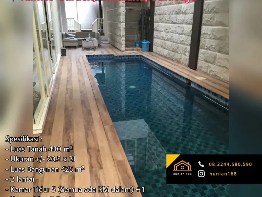 RUMAH Raya Raffles Rafles Garden Stamford Place Citraland Surabaya