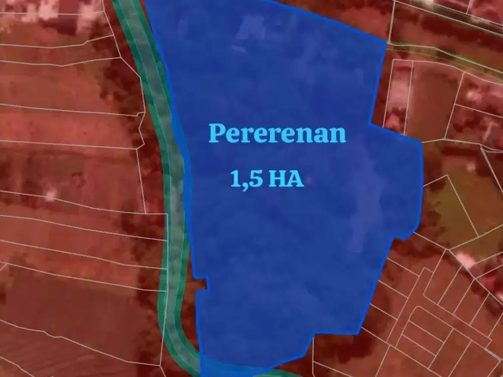 Tanah Los Sungai Di Pererenan Badung Bali