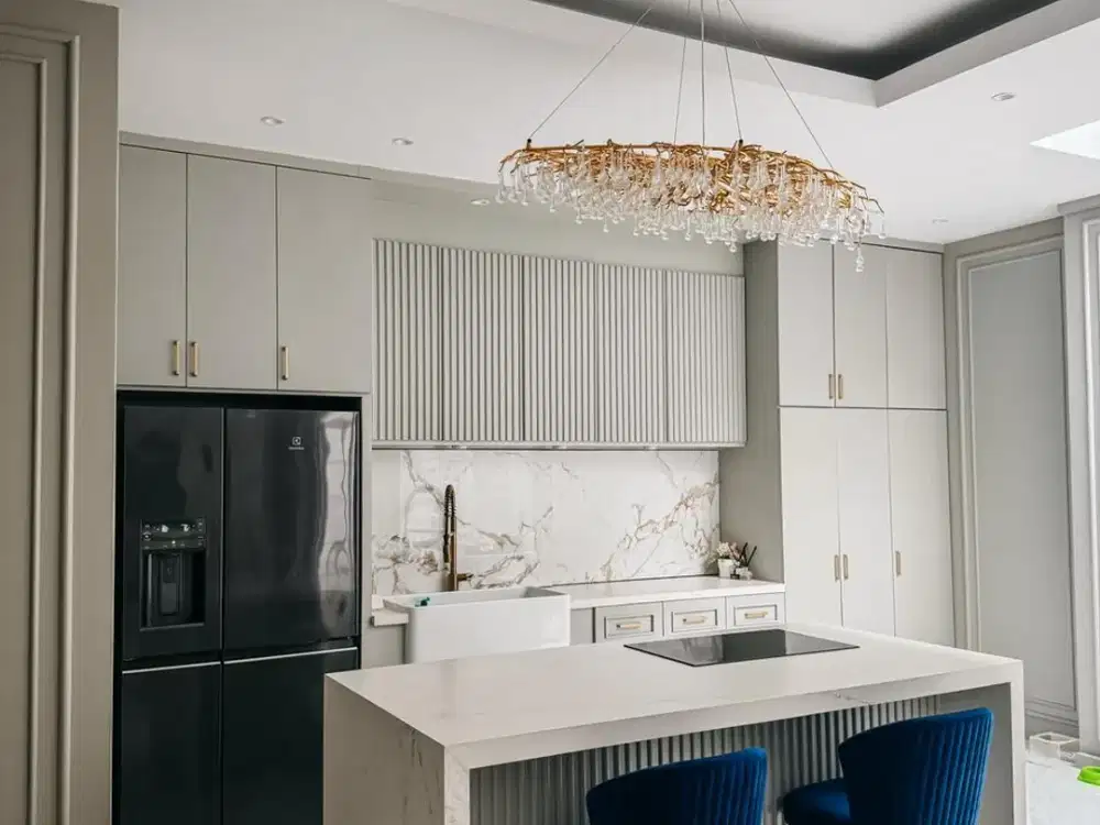 Di Jual Rumah Golf Island Cluster Piano Ukuran 8x15 Full Furnish