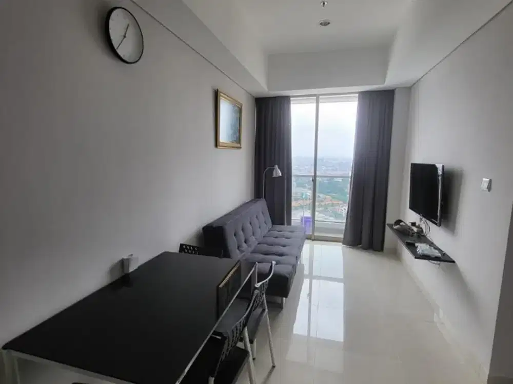 3BR Hook Furnished Apartemen Taman Anggrek Residences - Jakarta Barat