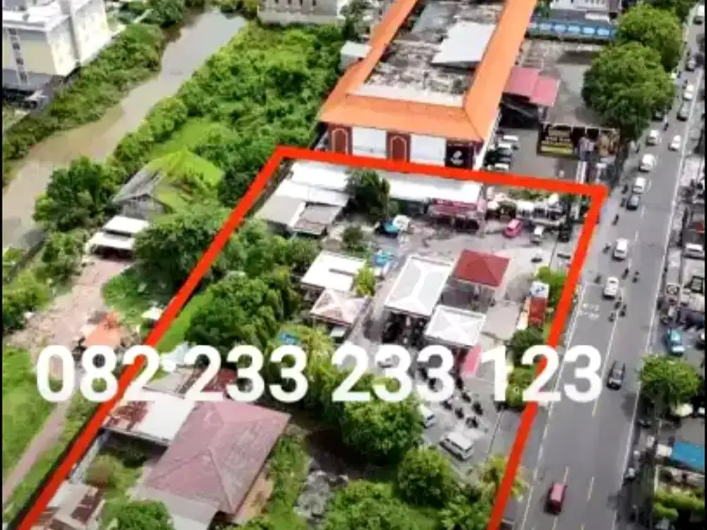 Tanah Komersial Bisnis Jl Raya Kuta