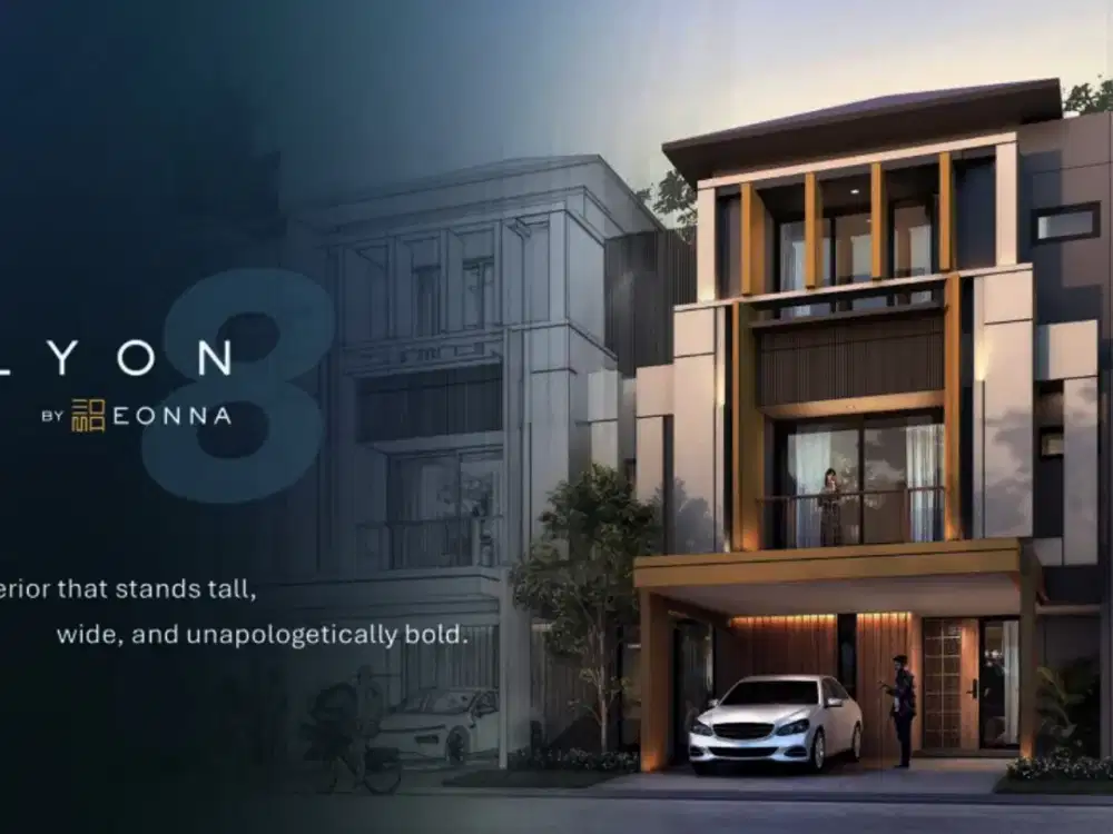 Rumah Modern di Eonna , cluster ELYON