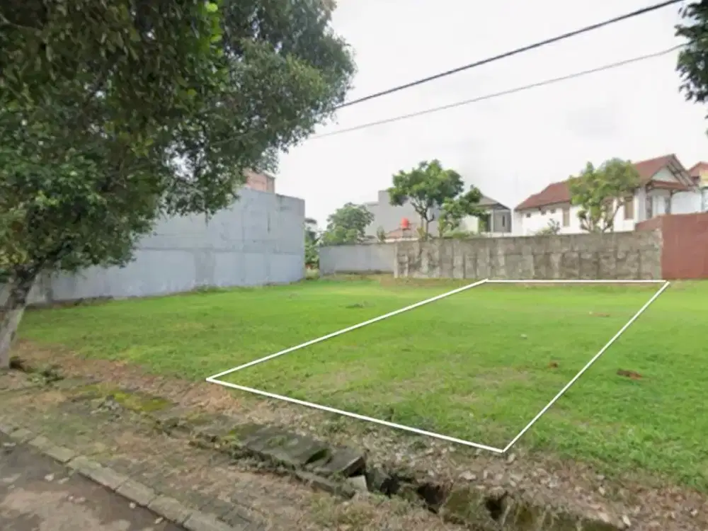 Kavling Siap Bangun Depan Taman Di Anggrek Loka Bsd