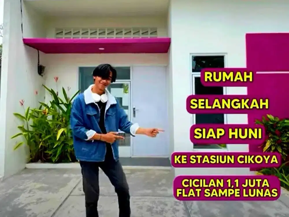 DP 5jt Rumah Keren Batara Park View Selangkah Stasiun kRL Cikoya