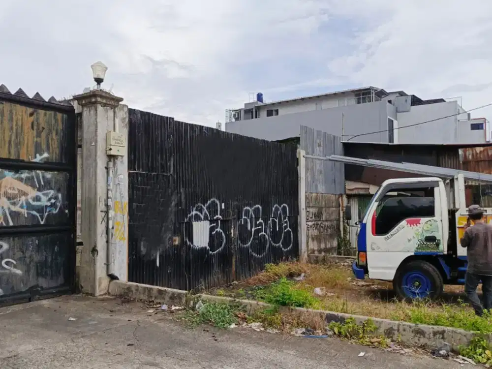 TANAH KAVLING KOMERSIAL SIAP PAKAI PINGGIR JALAN MERUYA JAKARTA BARAT