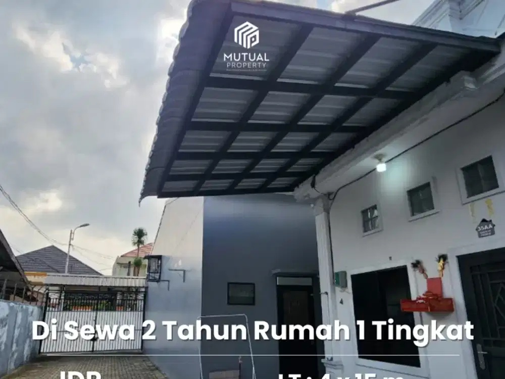 Disewakan Minimal 2 Tahun Rumah 1 Tingkat Siap Huni Krakatu Pancing