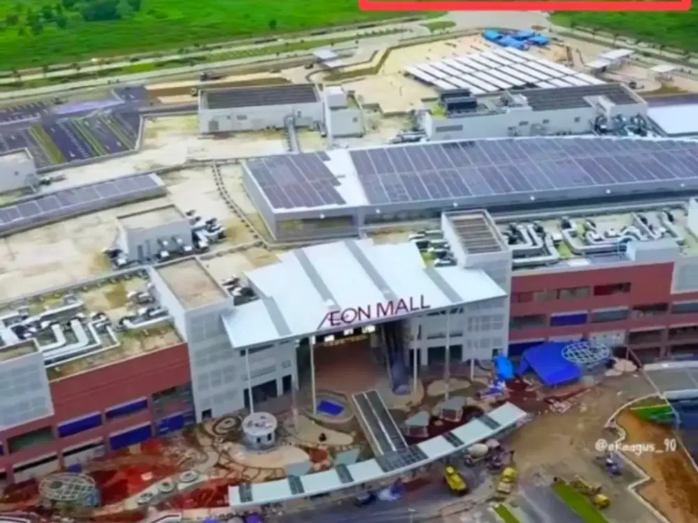 di sewakan tanah kosong samping AEON MALL DELTAMAS CIKARANG PUSAT