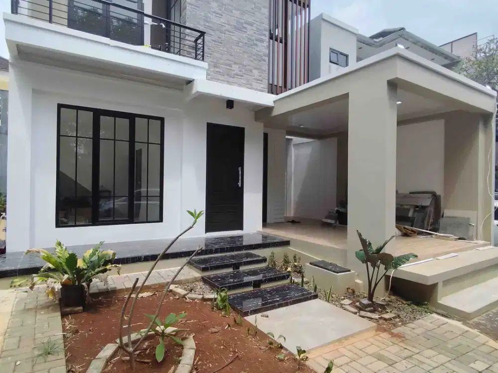 Rumah POJOK Minimalis BAGUS Siap Huni di Kota Wisata Cibubur KPR Mudah