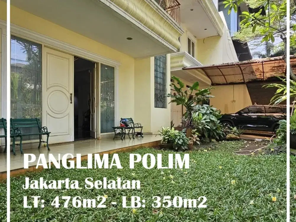 Rumah Hook di Panglima Polim Jaksel 2 Lantai Terawat Siap Huni -14754