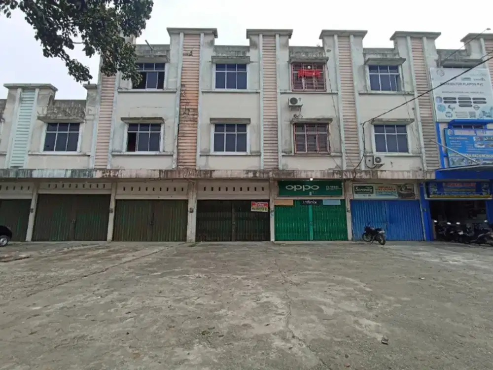 Dijual Ruko 3 lantai di jl Hangtuah Pekanbaru