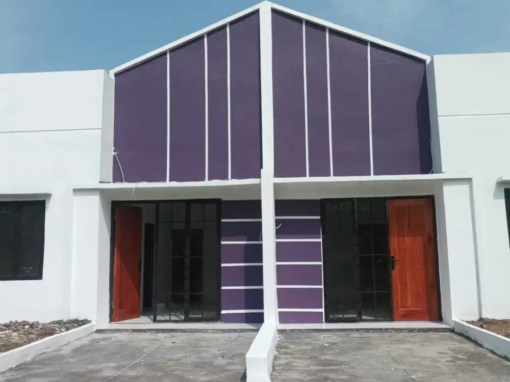 Rumah subsidi model scandanavian di timur cibubur