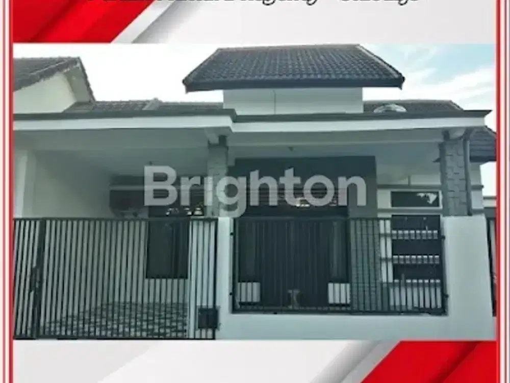 Disewakan rumah siap huni lokasi strategis dekat tol, mall & komersil