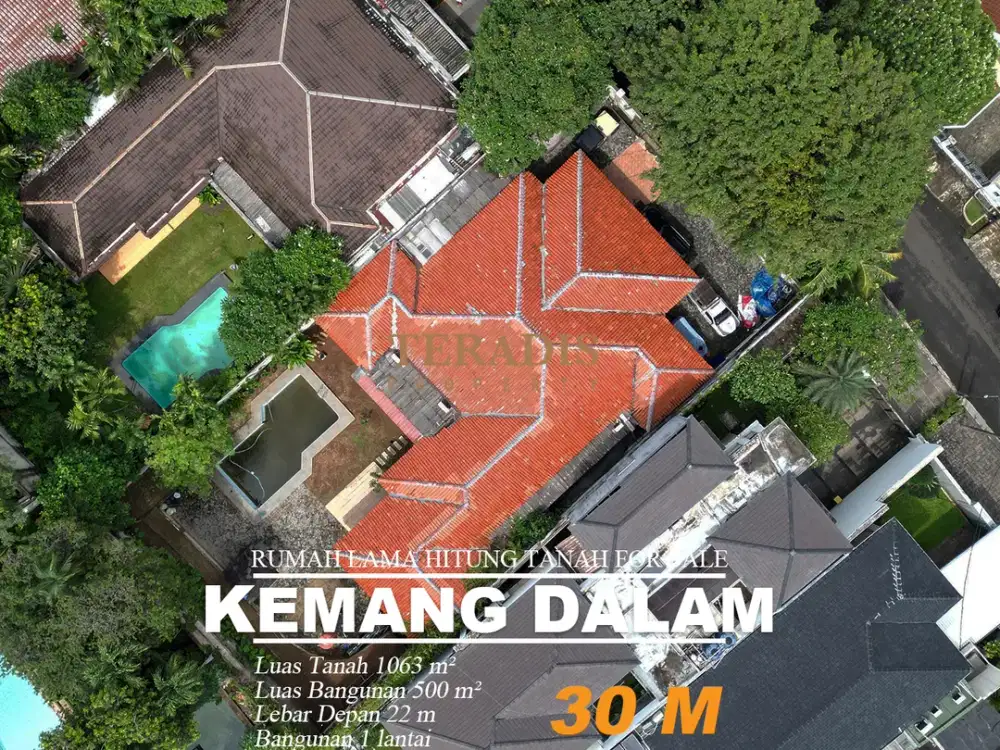 DIJUAL RUMAH DI KEMANG DALAM RUMAH LAMA HITUNG TANAH