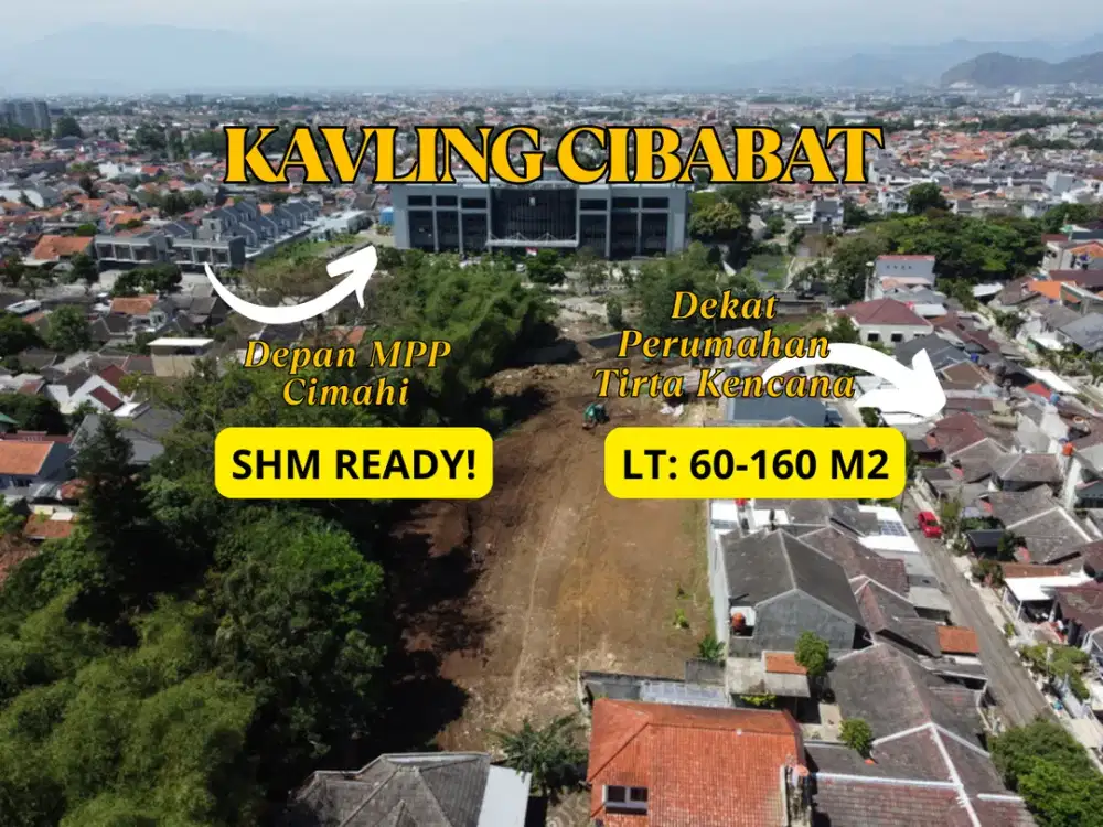 Tanah Murah Cimahi Areal Jl. Aruman: Lebar Jalan 5 M