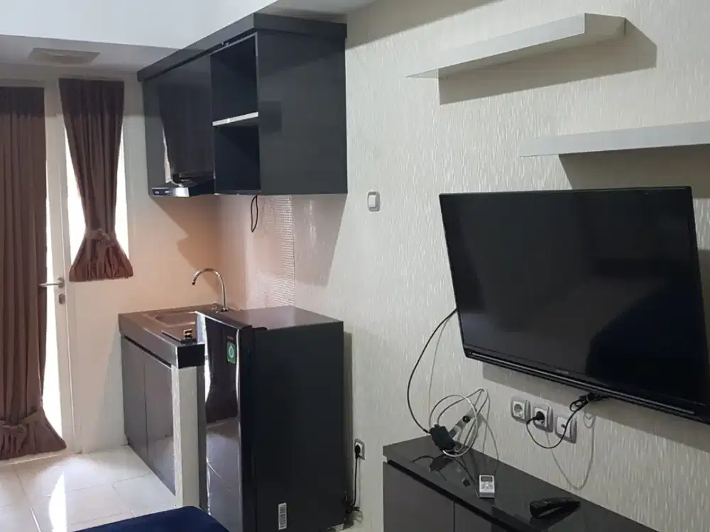 Dijual Apartemen Green Lake View Studio Full Furnished Siap Huni