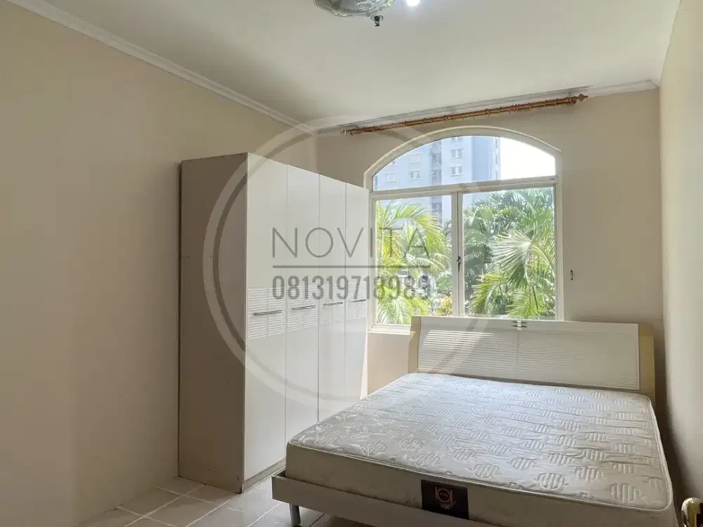 Disewakan Town House Mediterania Garden Residence 1 - 3BR+1 Furnished