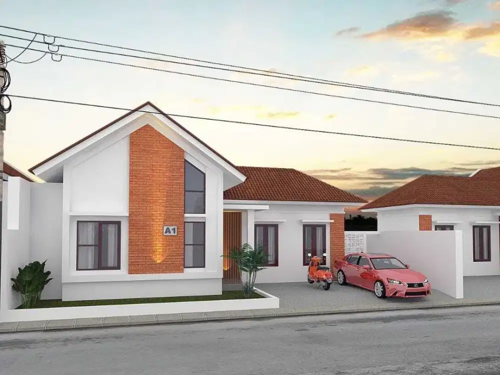 Rumah Muraahh Indent Dekat Superindo Kartasura