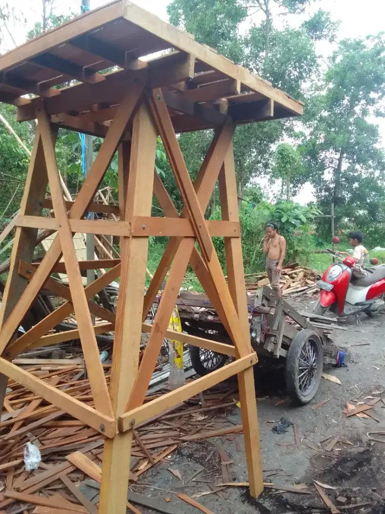 Tiang tower menara Ulin