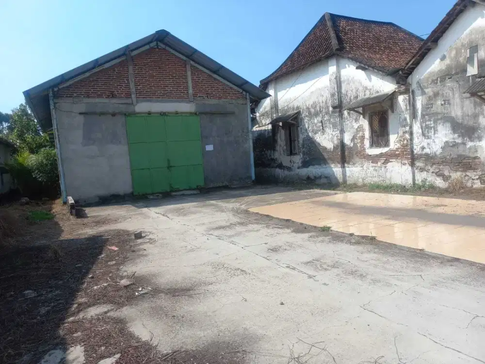 HARGA MURAH Gudang Hitung Tanah Lokasi. KREMBUNG - Sidoarjo