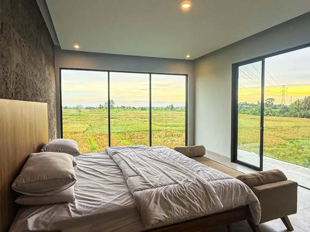 Villa Baru Di Kaba Kaba Tabanan Bali Dengan View Sawah