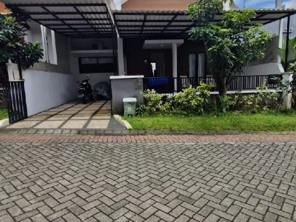 Disewakan Rumah Semi Furnished di Greenland Tidar, Sukun, Malang