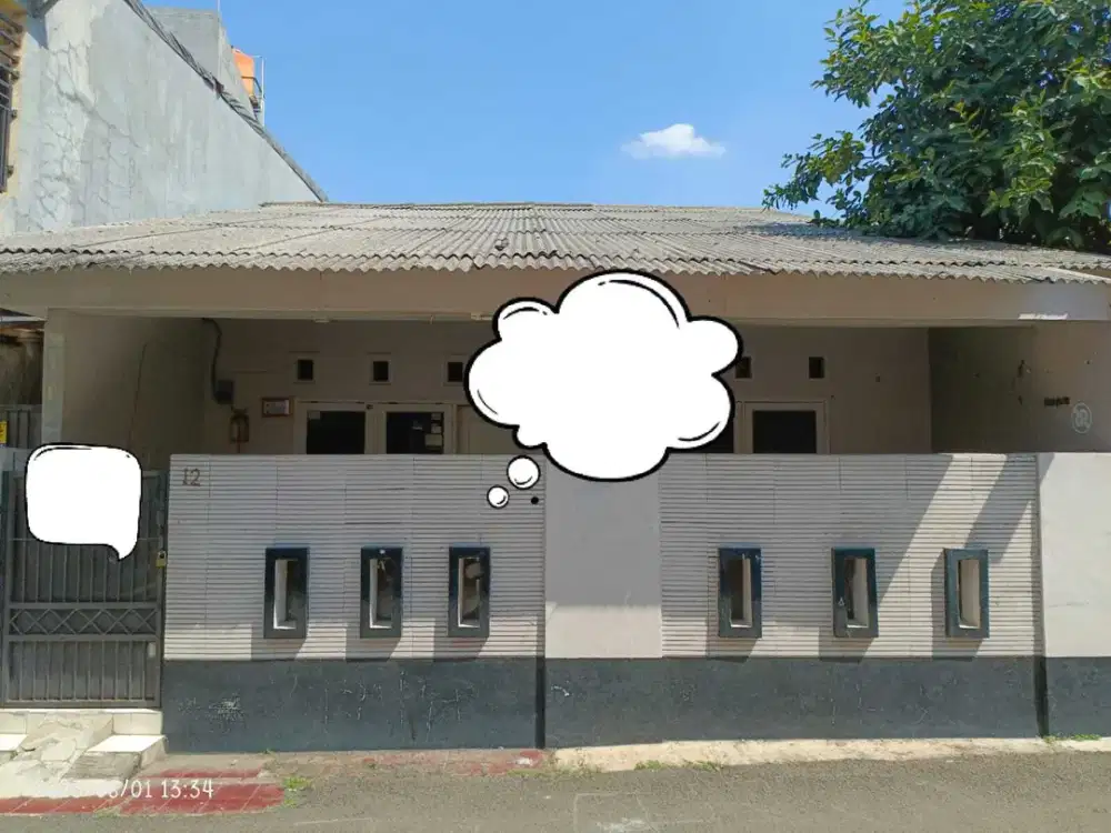 Dijual Rumah SHM Di Cipayung Jakarta hanya 600an juta Lokasi Strategis