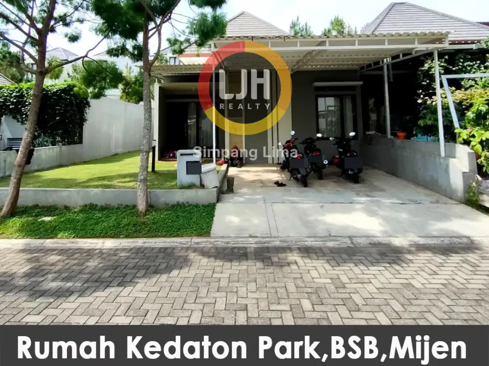 Rumah Sewa Full Furnished di Kedaton Park BSB Semarang dekat Uptown Ma