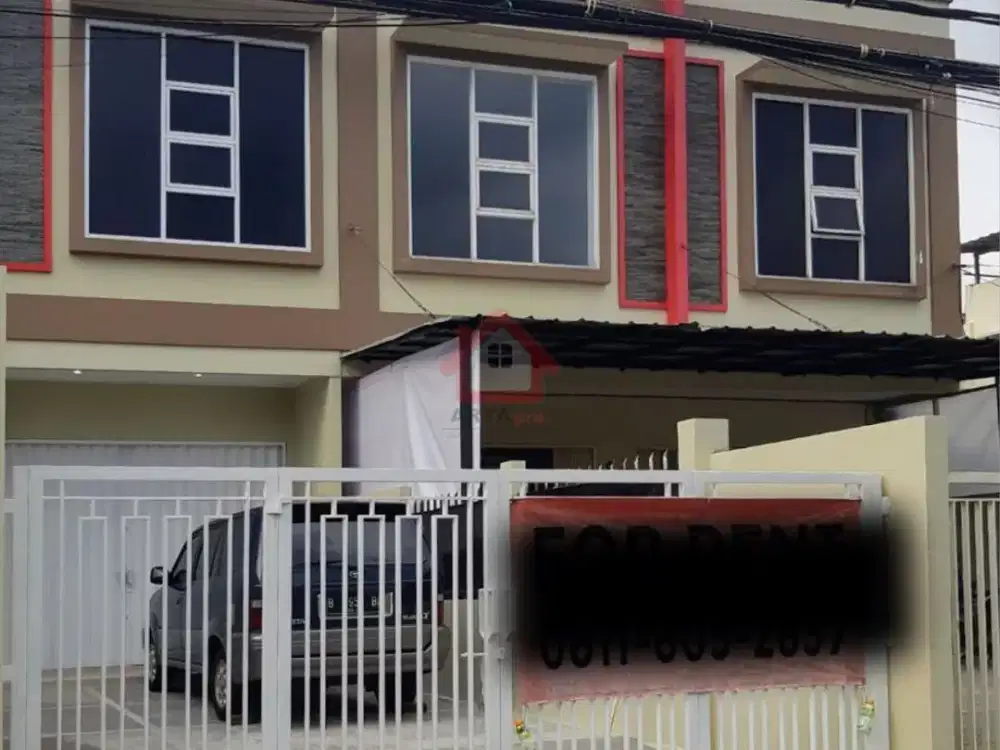 DISEWAKAN RUKO BARU 2 LANTAI RADIO DALAM, GANDARIA JAKARTA SELATAN