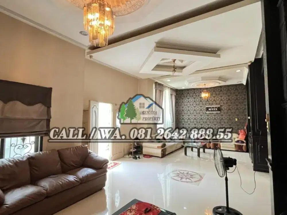 DISEWAKAN VILLA KOMP CEMARA ASRI JLN BELIBIS