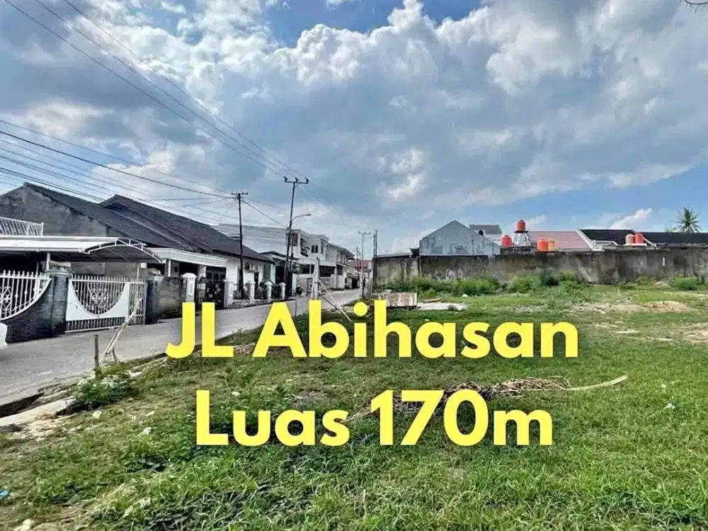 dijual tanah dekat kantor camat kemuning